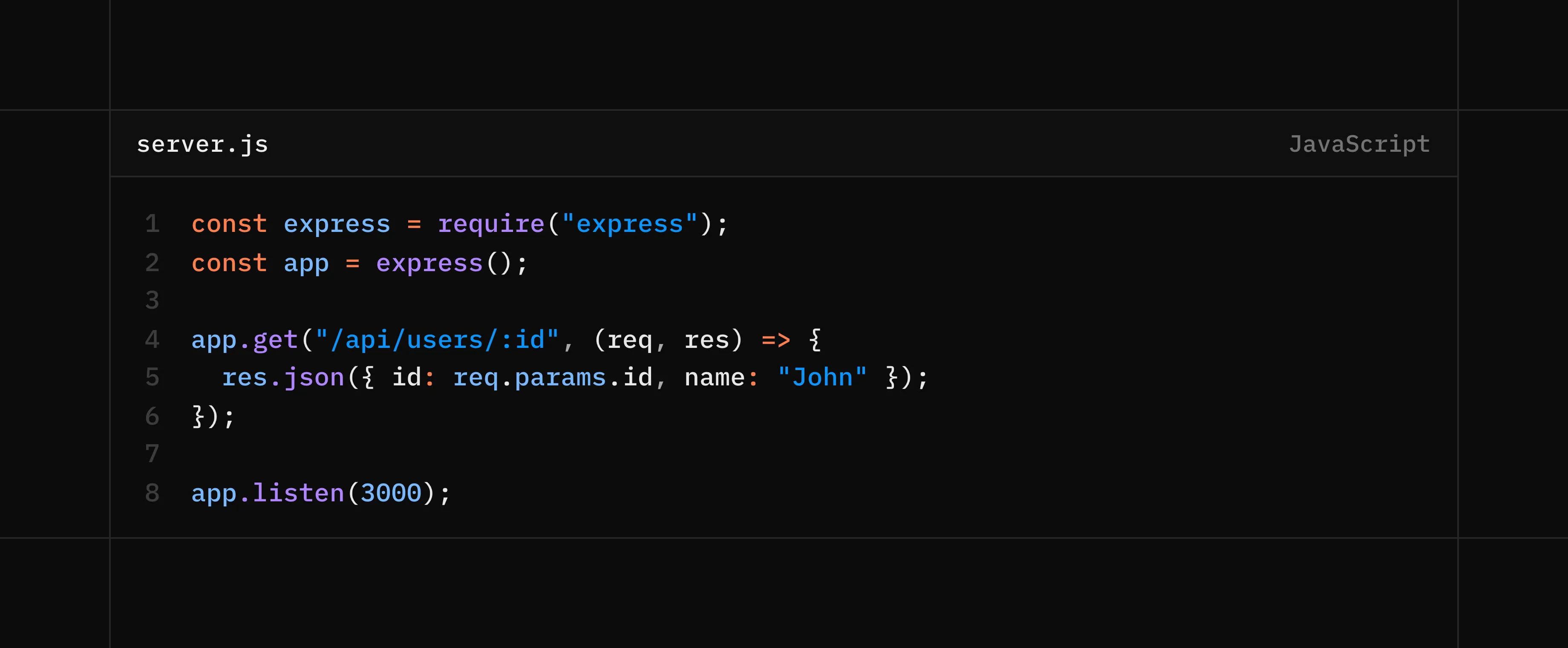 Traditional Server Architecture (Express.js)
